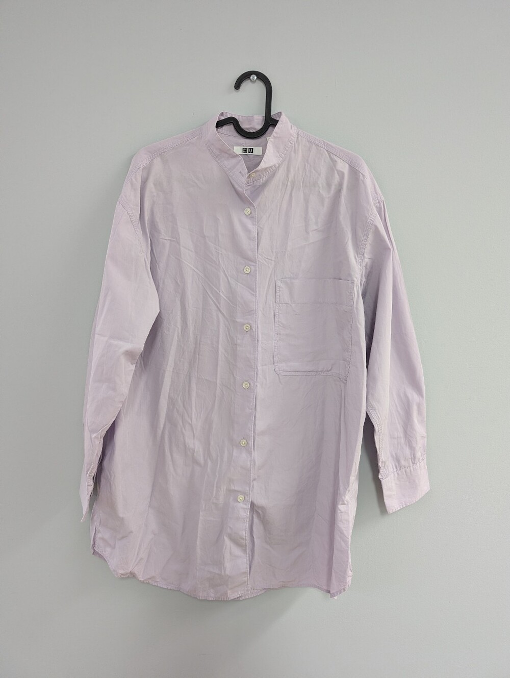 Uniqlo Light Lavender Button-Down Shirt - Japan Size S (Fits like US XS)